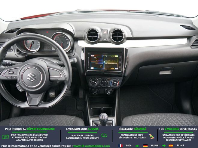 Suzuki Swift 1.0 Boosterjet 111ch BVM Rouge M�tallique de 2017