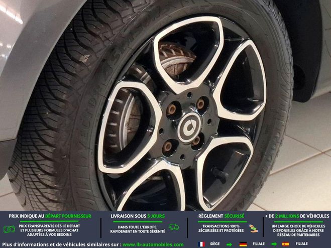 Smart Forfour 0.9 90 ch BVM Gris M�tallique de 2019