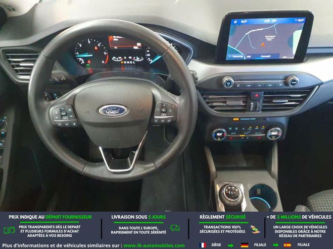 Ford Focus 1.5 EcoBlue 95 BVA Noir M�tallique de 2023