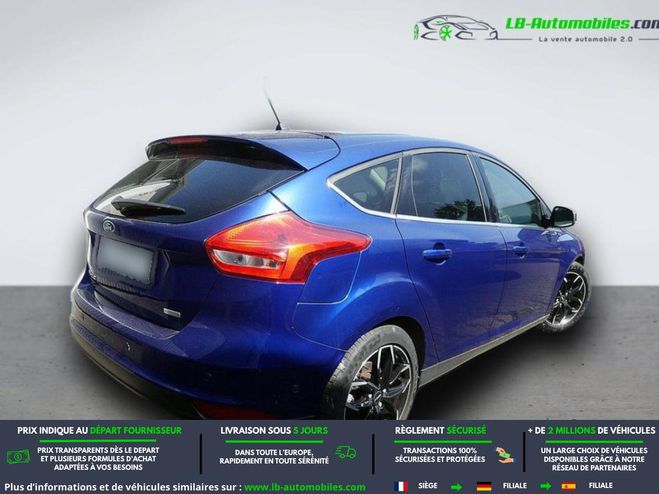 Ford Focus 1.0 EcoBoost 125 BVM Bleu M�tallique de 2017