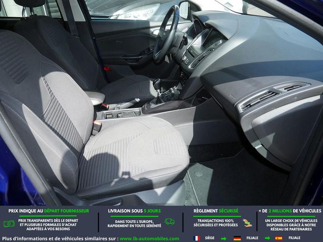 Ford Focus 1.0 EcoBoost 125 BVM Bleu M�tallique de 2017