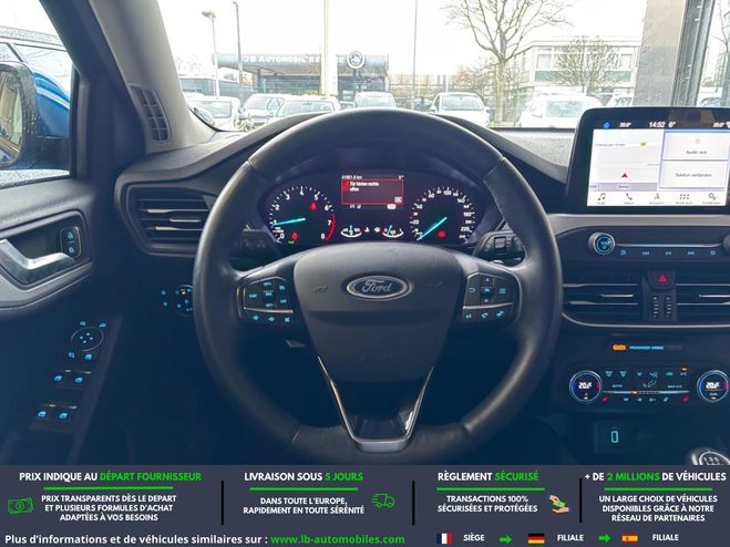 Ford Focus 1.0 EcoBoost 100 Bleu M�tallique de 2019