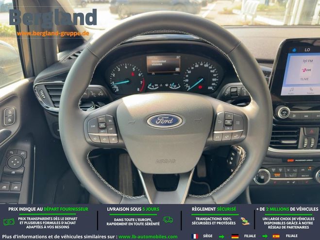 Ford Fiesta 1.0 EcoBoost 125 ch mHEV BVM Gris M�tallique de 2022