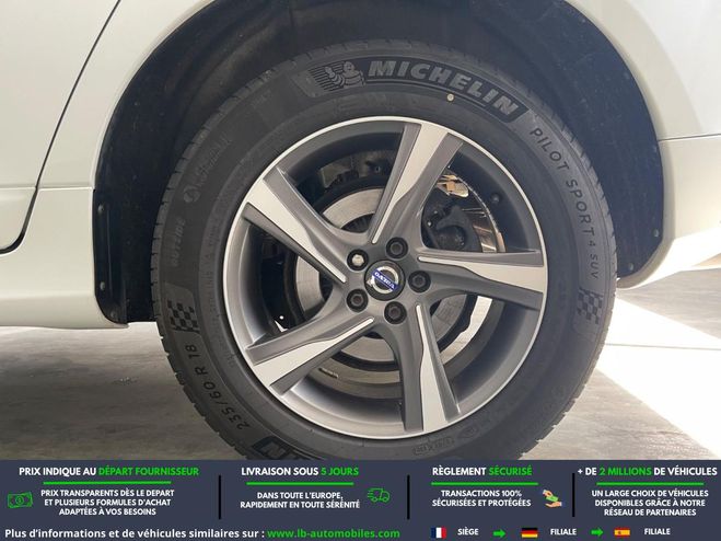Volvo XC60 D5 AWD 220 ch BVA Blanc M�tallique de 2015