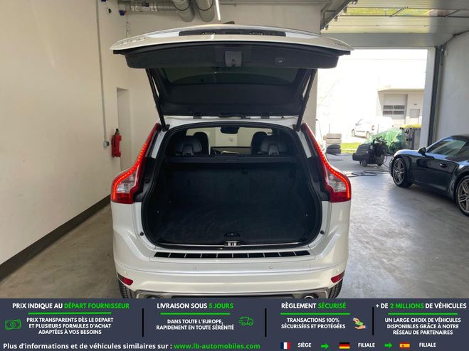 Volvo XC60 D5 AWD 220 ch BVA Blanc M�tallique de 2015
