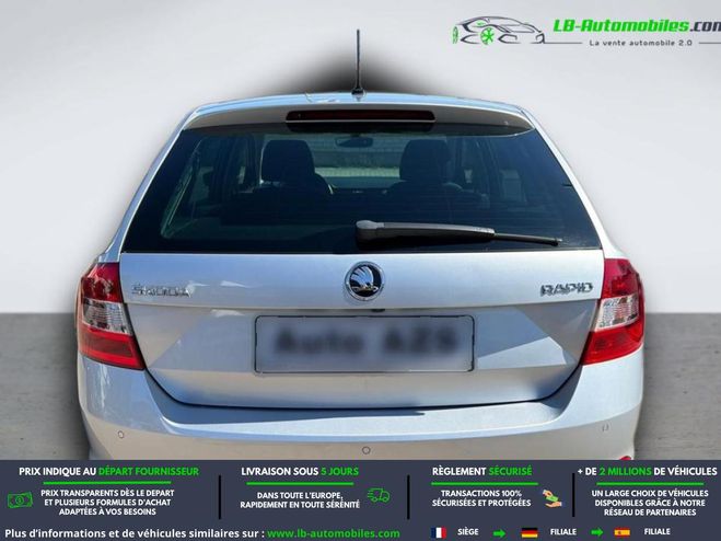 Skoda Rapid 1.2 TSI 90 ch BVA Argent� M�tallique de 2016