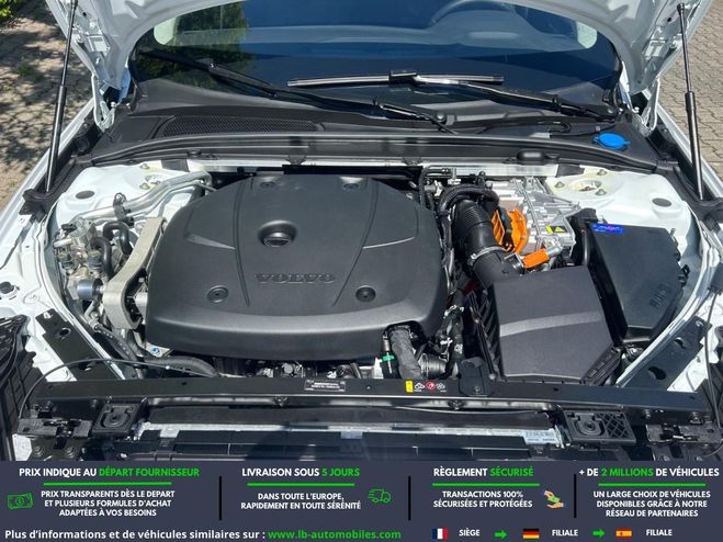 Volvo V60 T6 AWD Hybride Rechargeable 253 ch + 145 Blanc M�tallique de 2024