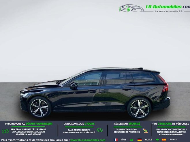 Volvo V60 T8 AWD 310 ch + 145 ch BVA Noir M�tallique de 2024
