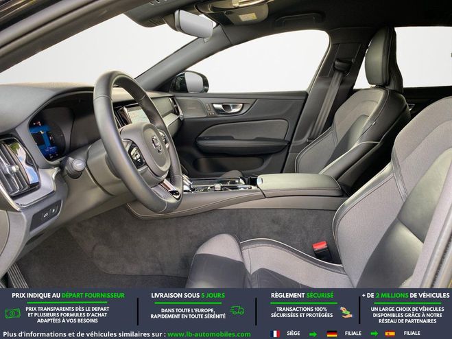Volvo V60 T8 AWD 310 ch + 145 ch BVA Noir M�tallique de 2024