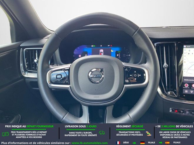 Volvo V60 T8 AWD 310 ch + 145 ch BVA Noir M�tallique de 2024
