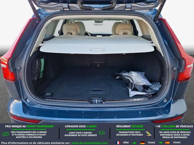 Volvo V60 T8 AWD 310 ch + 145 ch BVA Bleu M�tallique de 2022