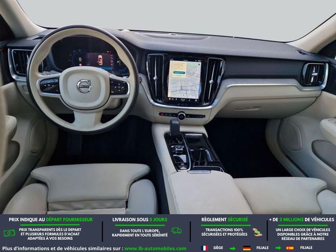 Volvo V60 T8 AWD 310 ch + 145 ch BVA Bleu M�tallique de 2022
