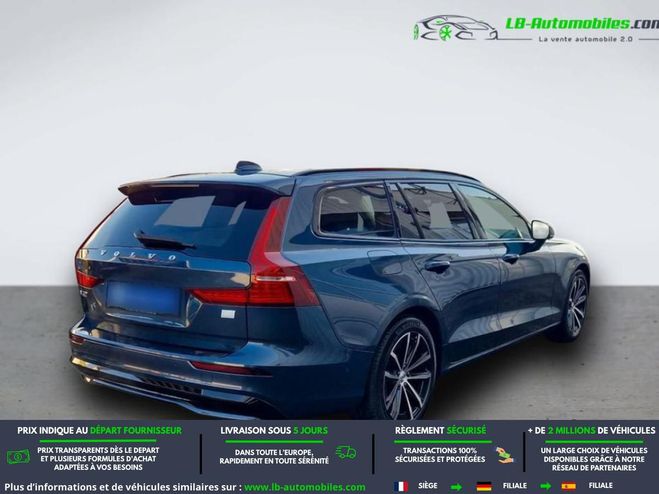 Volvo V60 T8 AWD 310 ch + 145 ch BVA Bleu M�tallique de 2022