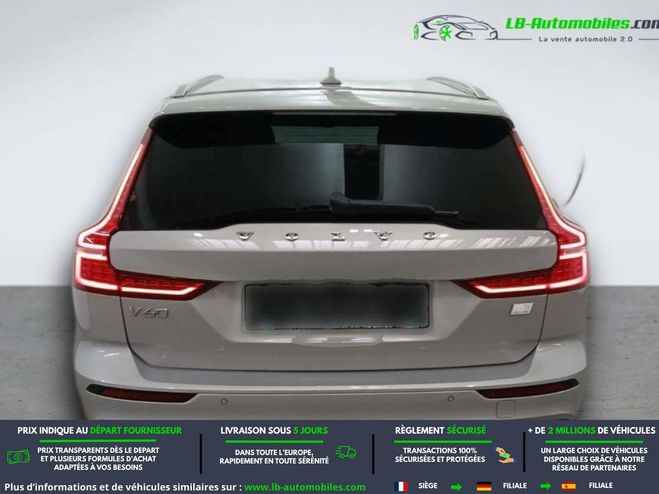 Volvo V60 T6 AWD Hybride Rechargeable 253 ch + 145 Gris M�tallique de 2023