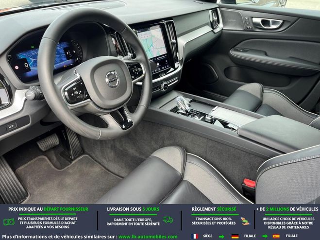 Volvo V60 B4 197 ch DCT7 Bleu M�tallique de 2023