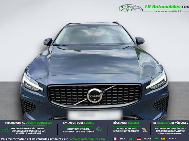 Volvo V60 T6 AWD Hybride Rechargeable 253 ch + 145 Bleu M�tallique de 2025