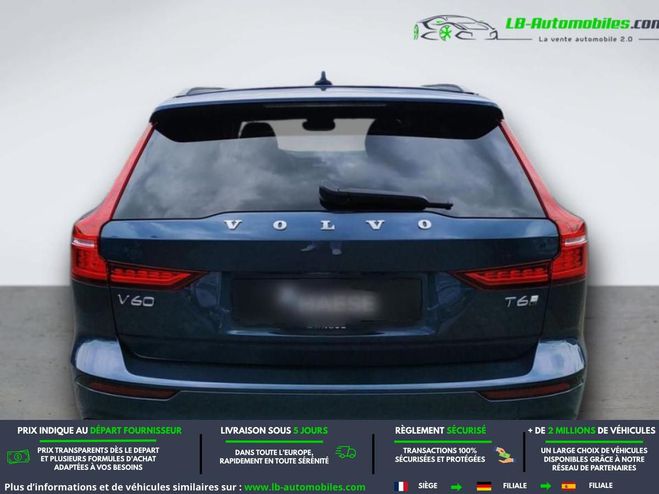 Volvo V60 T6 AWD Hybride Rechargeable 253 ch + 145 Bleu M�tallique de 2025