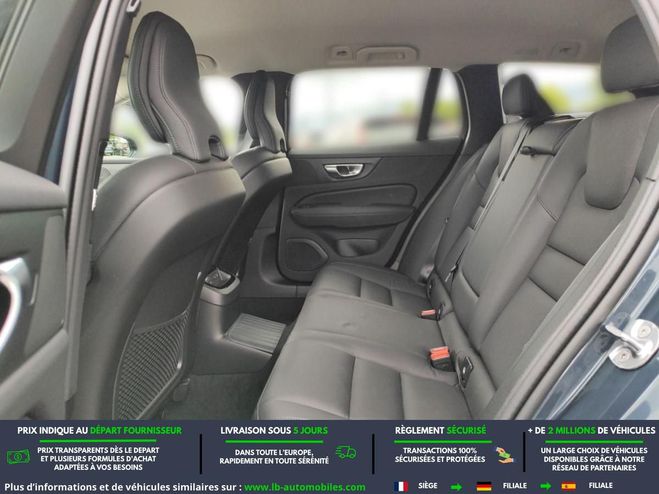 Volvo V60 T6 AWD Hybride Rechargeable 253 ch + 145 Bleu M�tallique de 2025