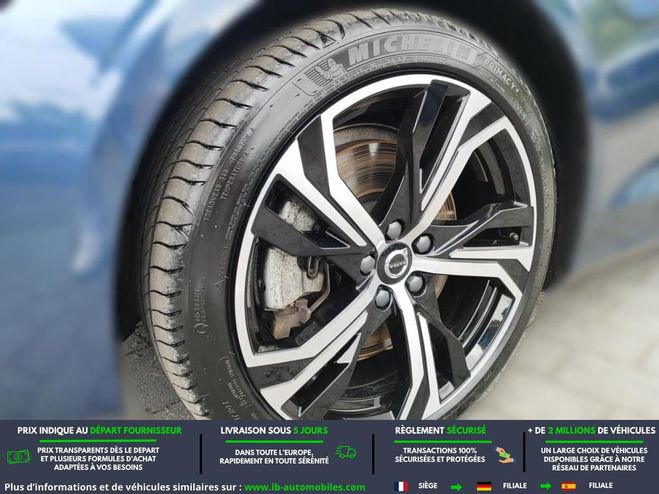 Volvo V60 T6 AWD Hybride Rechargeable 253 ch + 145 Bleu M�tallique de 2025