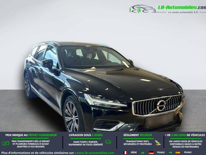 Volvo V60 T6 AWD Hybride Rechargeable 253 ch + 145 Noir M�tallique de 2022