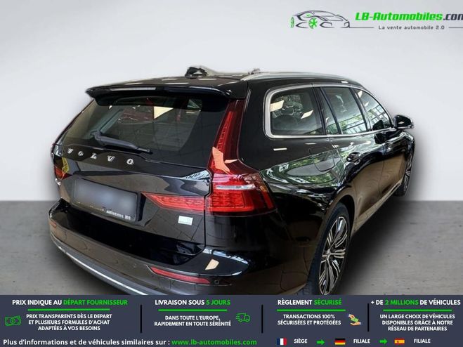 Volvo V60 T6 AWD Hybride Rechargeable 253 ch + 145 Noir M�tallique de 2022