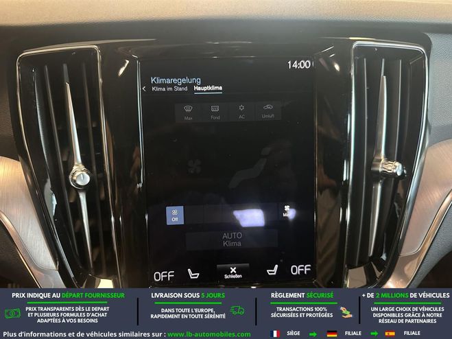 Volvo V60 T6 AWD Hybride Rechargeable 253 ch + 145 Noir M�tallique de 2022