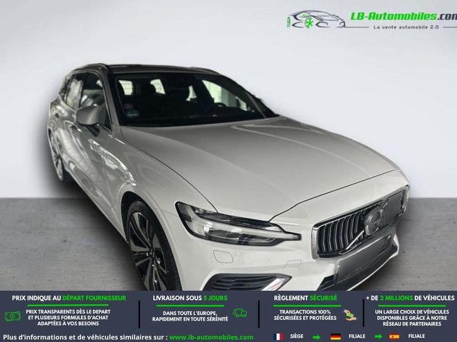 Volvo V60 T6 AWD Hybride Rechargeable 253 ch + 145 Blanc de 2022