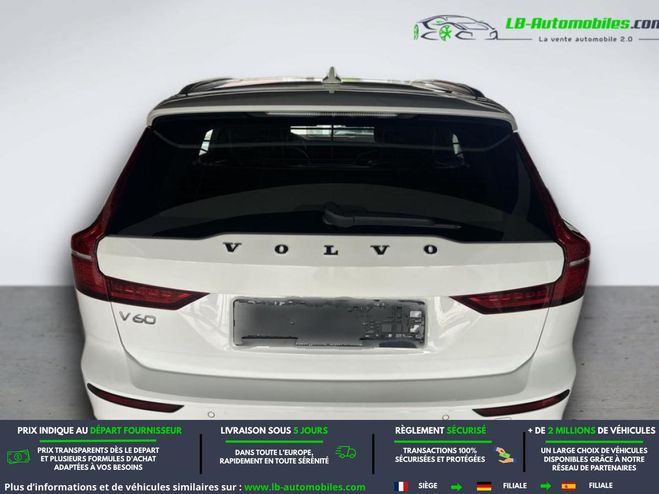 Volvo V60 T6 AWD Hybride Rechargeable 253 ch + 145 Blanc de 2022