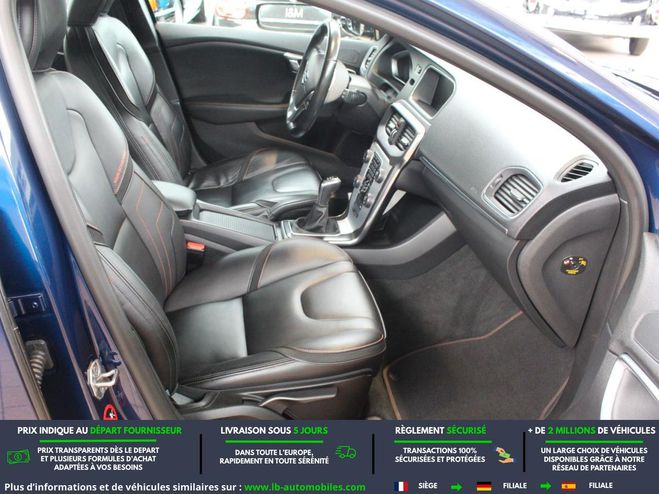 Volvo V40 T2 120 BVM Bleu M�tallique de 2016