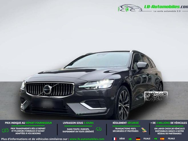 Volvo V60 T6 AWD 253 ch + 145 ch BVA Gris M�tallique de 2022