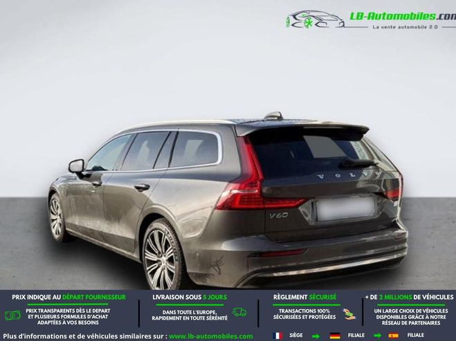 Volvo V60 T6 AWD Hybride Rechargeable 253 ch + 145 Gris M�tallique de 2022