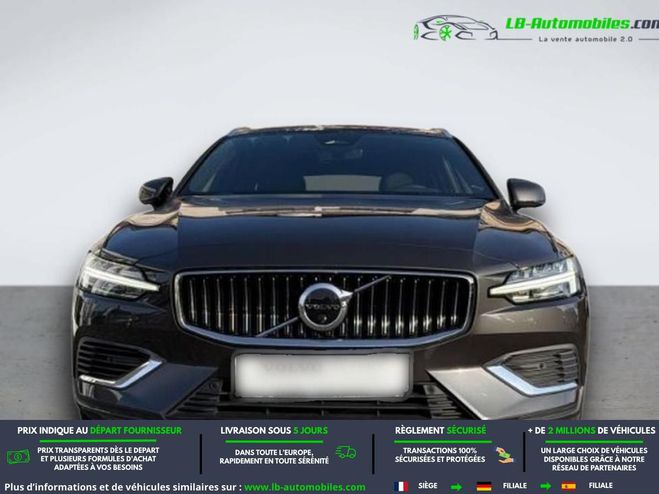 Volvo V60 T6 AWD Hybride Rechargeable 253 ch + 145 Gris M�tallique de 2022