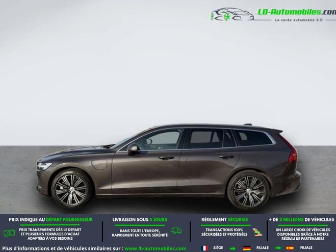 Volvo V60 T6 AWD Hybride Rechargeable 253 ch + 145 Gris M�tallique de 2022