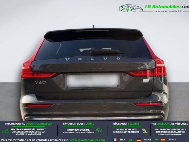 Volvo V60 T6 AWD Hybride Rechargeable 253 ch + 145 Gris M�tallique de 2022