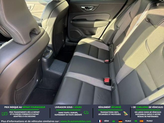 Volvo V60 T6 AWD Hybride Rechargeable 253 ch + 145 Gris M�tallique de 2022