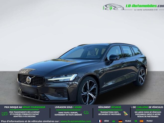 Volvo V60 T6 AWD Hybride Rechargeable 253 ch + 145 Gris M�tallique de 2023