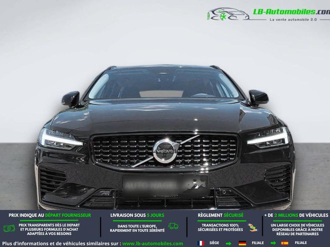 Volvo V60 T6 AWD Hybride Rechargeable 253 ch + 145 Noir M�tallique de 2024