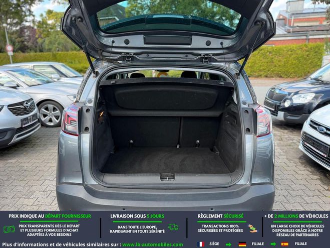 Opel Crossland X 1.2 Turbo 110 ch BVM Gris M�tallique de 2017