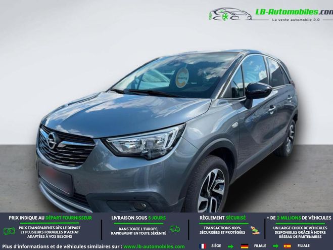 Opel Crossland X 1.2 Turbo 110 ch BVM Gris M�tallique de 2017