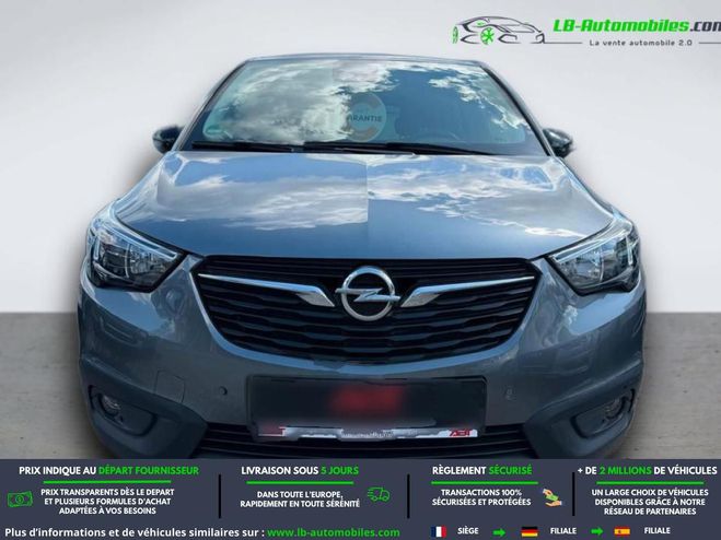 Opel Crossland X 1.2 Turbo 110 ch BVM Gris M�tallique de 2017