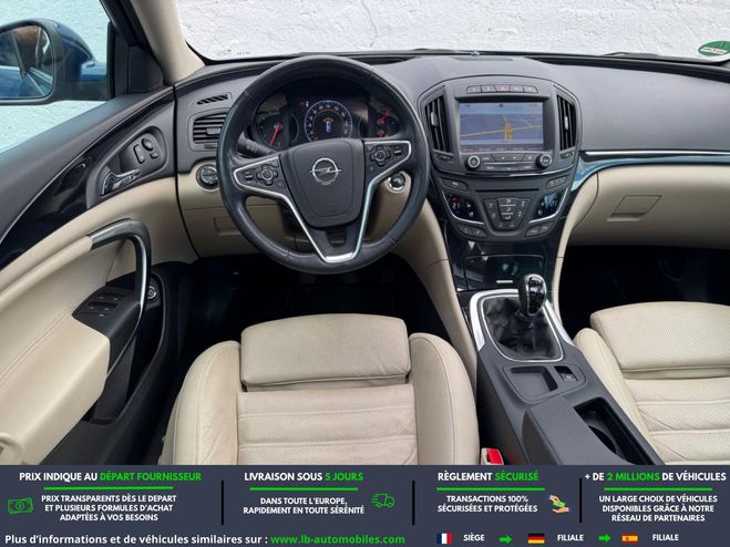 Opel Insignia 2.0 D 170 ch Bleu M�tallique de 2017