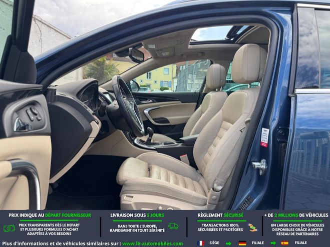 Opel Insignia 2.0 D 170 ch Bleu M�tallique de 2017