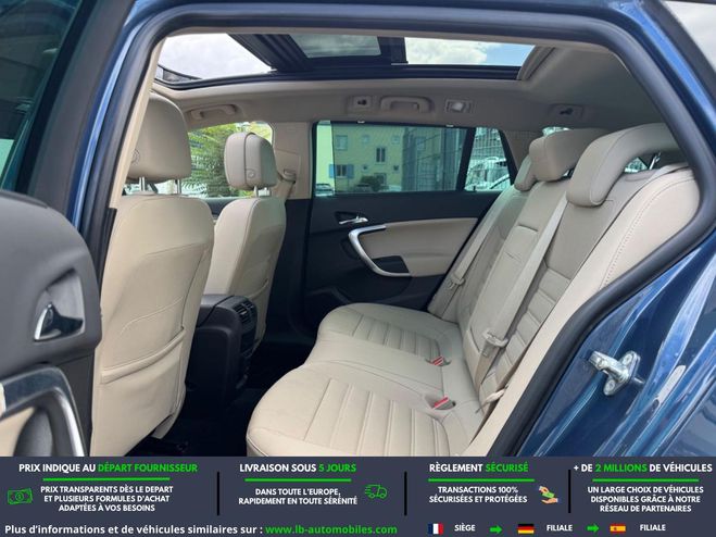 Opel Insignia 2.0 D 170 ch Bleu M�tallique de 2017