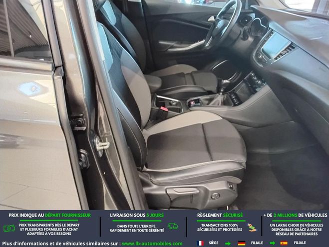 Opel Grandland X 1.2 Turbo 130 ch BVM Gris M�tallique de 2017