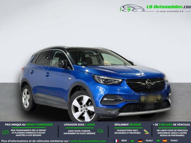 Opel Grandland X 1.2 Turbo 130 ch BVM Bleu M�tallique de 2018