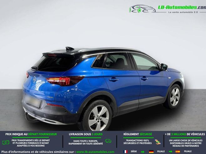 Opel Grandland X 1.2 Turbo 130 ch BVM Bleu M�tallique de 2018