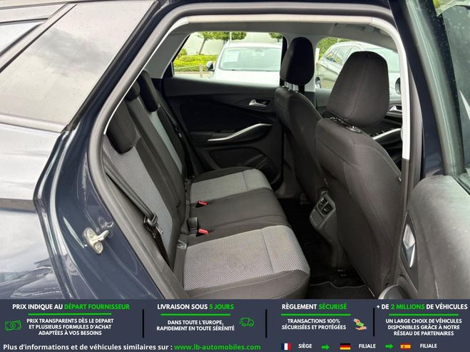 Opel Grandland X 1.2 Turbo 130 ch BVM Gris de 2018