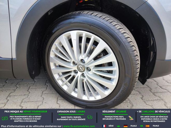 Opel Grandland X 1.2 Turbo 130 ch BVM Gris M�tallique de 2017