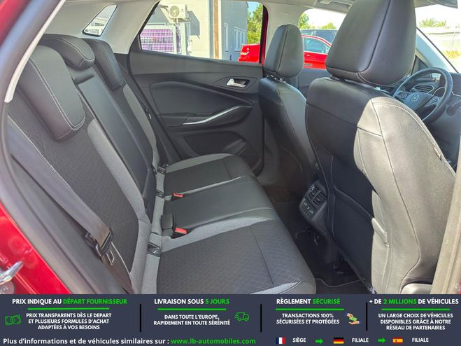 Opel Grandland X 1.6 D 120 ch BVM Rouge M�tallique de 2017