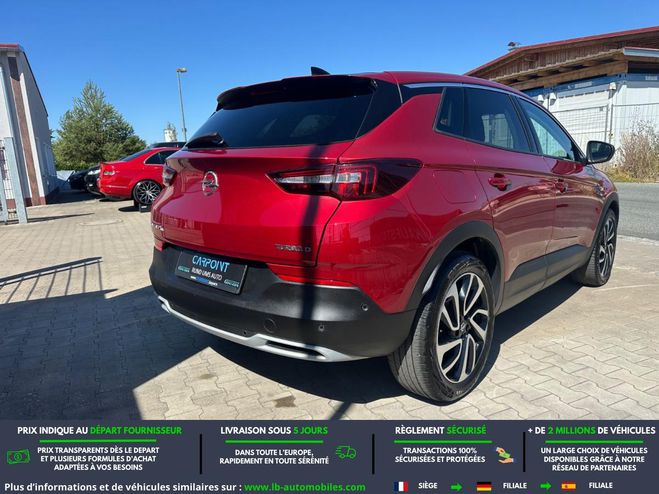 Opel Grandland X 1.6 D 120 ch BVM Rouge M�tallique de 2017